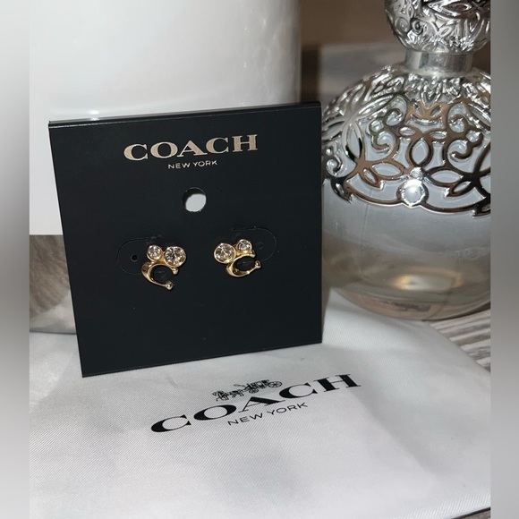 Coach Jewelry - 🆕COACH Earrings‼️Brand New.